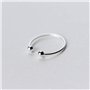 PRETTYLE Bague en Argent S925