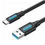 Câble USB A vers USB-C Vention COZBF Noir 1 m