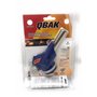 Space Home Qback - Tête de Chalumeau à Gaz avec Adaptateur - Chalumeau de Cuisine - Briquet - Ø 22 mm - Design 1