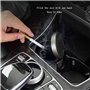 MRYFODA Coupe de fumer de véhicule de cendrier intérieur de voiture avec couvercle de lumière LED, cendrier de voiture, amovible