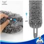 MR.SIGA Recharges de Plumeau en Microfibre Non Peluche, Chiffon Lavable pour Le Nettoyage Domestique, Lot de 2