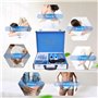 FJYAWEN Machine De Thérapie par Ondes De Choc Ed, Appareil De Massage Musculaire Extracorporel par Ondes De Choc Ed, Appareil De
