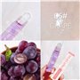 Gireatick 6PCS Fruity Flavors Rolling Ball Lip Oil Set, Fraise Orange Avocat Cheery Peach Glossy Lip Gloss, Brillant à Lèvres Tr