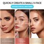 3 pièces Bâtons de contour en crème Kit de Maquillage Highlighter Stick&Blush Stick&Bronzer Stick Long Lasting Smooth Natural Fa