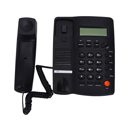 BVDHASDBT Téléphone fixe pour identification de l'appelant - Son clair - Assistance audio - Pour hôtels