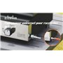 Plancha à gaz 4 brûleurs 10kW, Noir