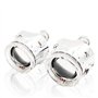 Angel Eyes Style de voiture LED Lumières de course Angel Yeux Hid BI Xenon Lentilles de projecteur for phares H4 H7 Lentille de