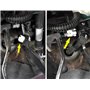 2 x Pcs Bettecso clips cylindre Maître Embrayage Voiture Boucle compatible avec Citroen, compatible avec Peugeot, compatible ave