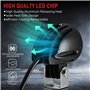 12v -24v Phares ronds à LED Phares avant supplémentaires IP68 Spotlights pour moto ATV