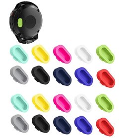 CKANDAY 20 protecteurs de Ports de Chargeur colorés compatibles avec Fenix 6X 6S 65 5S 5X Plus Garmin Vivoactive 4 4s 3 Musique