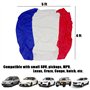 Housse de Capot de Voiture pour Drapeau National Italien - Accessoires de décoration pour véhicules de la Coupe du Monde - Convi