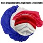 Housse de Capot de Voiture pour Drapeau National Italien - Accessoires de décoration pour véhicules de la Coupe du Monde - Convi