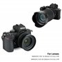 JJC Kit de pare-soleil pour Canon RF-S 55–210 mm F5–7.1 IS STM et Canon EF-M 15–45 mm f/3.5–6.3 IS STM et Canon RF-S 18–45 mm f/