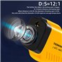 BSIDE H1 Thermomètre infrarouge Numérique Sans Contact Pistolet de Température Laser -58℉-1022℉ (-50℃-550℃) Émissivité Réglable 