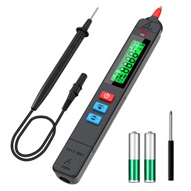BSIDE Testeur de tension sans contact écran 3 résultats Multimètre automatique Portable Voltmètre Meusure Tension CA CC Résistan