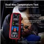 BSIDE A5X Multimètre Numérique Automatique Testeur de Courant Électrique LCD Couleur Multimetre Digital Intelligent avec Sonde T