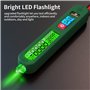 MAXRIENY Multimètre Numérique Intelligent Stylo Testeur Rechargeable Tension Testeur Diode Résistance Continuité Fréquence Fil V