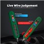 BSIDE Testeur de Tension Rechargeable Stylo Détecteur de Tension Sans Contact avec Grand Écran Mesure la Tension Sans Fil et la 