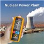 BSIDE N3 Détecteur de Rayonnement Nucléaire Compteur Geiger avec Grand Écran Alarme Commutable Dosimètre Radioactivité Détecteur