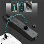 MAXRIENY Multimètre Numérique Intelligent avec Pince Ampèremétrique Ouverte AC DC 6000 Comptes Mini Testeur de Poche Rechargeabl