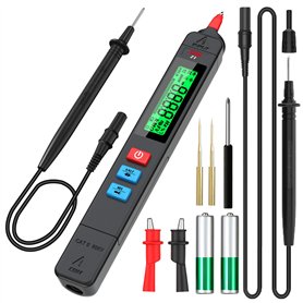 BSIDE Z1 Kit Testeur de Tension Sans Contact Unipolaire Multimètre Automatique avec Pinces Crocodiles