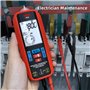 BSIDE A50 Multimètre numérique rechargeable avec thermomètre infrarouge 6000 comptes, voltmètre intelligent, ampèremètre, tensio