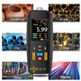 BSIDE T7 Jauge d'épaisseur à Ultrasons Rechargeable 1,0-300mm LCD Couleur Calibrage Automatique Sauvegarde des Données Mesureur 
