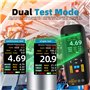BSIDE T7 Jauge d'épaisseur à Ultrasons Rechargeable 1,0-300mm LCD Couleur Calibrage Automatique Sauvegarde des Données Mesureur 