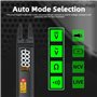 BSIDE U0 Multimètre Numérique Pince Ampèremétrique Ouverte Entièrement Automatique pour AC DC Courant Tension Résistance et Cont