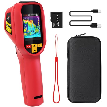 BSIDE HX1 Caméra Thermique Portable Haute Résolution 240 x 240 avec Taux de Rafraîchissement 25Hz 15 Palettes Couleurs -4°F à 10
