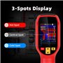 BSIDE HX1 Caméra Thermique Portable Haute Résolution 240 x 240 avec Taux de Rafraîchissement 25Hz 15 Palettes Couleurs -4°F à 10
