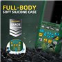 BSIDE O7 Oscilloscope Numérique Portable 2 Canaux avec Multimètre TRMS Générateur de Signal Grand Écran 3,98 Pouces 25MHz 208MSa