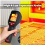BSIDE HX3 Caméra Thermique Portable 240x240 Résolution Imageur Thermique Infrarouge 25Hz Taux de Rafraîchissement -20°C à 550°C 