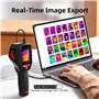BSIDE HX3 Caméra Thermique Portable 240x240 Résolution Imageur Thermique Infrarouge 25Hz Taux de Rafraîchissement -20°C à 550°C 