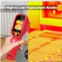 BSIDE Caméra Thermique Infrarouge 240x240 Résolution IR Caméra Thermique Portable 15 Palettes Couleurs 25Hz Taux de Rafraîchisse