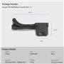 Haoge THB-M24B Sabot en métal avec Repose-Pouce pour Appareil Photo Leica M Typ240 M240, M-P Typ 240 M240P, M Typ262 M262, M-D T