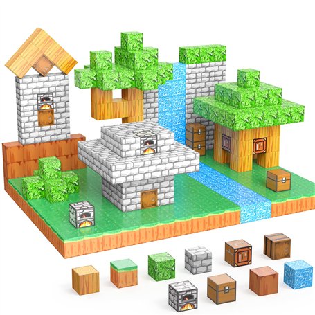 JauniQ Constructions Magnétiques Blocs