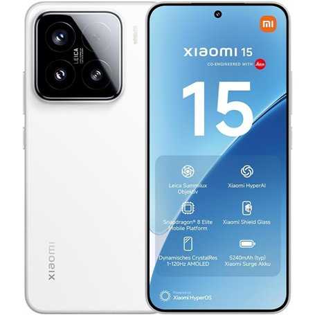 Xiaomi Smartphone 15 12 + 256 Go nm Process