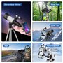 Lottsall Tridaptor Adaptateur de digiscopie universel, 3 axes de haute précision, support en métal avec télécommande, longue-vue