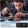 Poste à souder par points sans fil avec modes automatiques et manuels, 80 vitesses réglables pour batteries DIY
