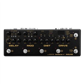 NUX Multi-effet guitare 16 effets Midi CERBERUS