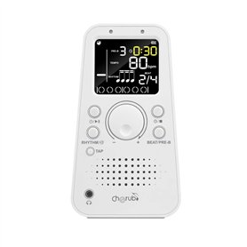 CHERUB - Métronome électronique batterie rechargeable - blanc