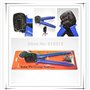 Pince à sertir solaire Pv MC4 Generic Bleu A-2546B 2,5/4/6 mm² (14/12/10 AWG) pour connecteur MC4