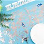 29CMx9M Rouleau Tulle Chemin Table Organza Baptême Baby Shower Filet Or Rose Pailleté Décoration Table Ruban Runner Métallisé Bo