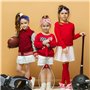 3pcs Bandeaux Large Cheveux Fille Headband Serre Tête Élastique Forme Étoile Dessin Animé en Tissu Bleu Rose Noir Bandeau de Cou