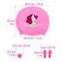 Bonnet de Bain Enfant Licorne en Silicone Bonnet Natation Imperméable Bonnet Piscine pour Fille Cheveux Longs avec Bouchons d'or