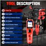 Autel PowerScan PS100 Sonde Circuit Électrique, 12V 24V Outil de Diagnostic Circuit Électrique, Testeur de Circuit Automobile, L