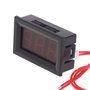 JunYe 2 Fils 0.56 "AC 30V-500V LED Voltmètre Numérique Voltmètre Moniteur Testeur pour 110V 220V 380V - Bleu
