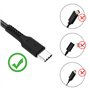 Câble USB C Court [20cm/0.2m, Lot de 5], ADILIFT USB Type C Chargeur Rapide 3A USB-A vers USB-C Câble pour Samsung Galaxy S10 S9