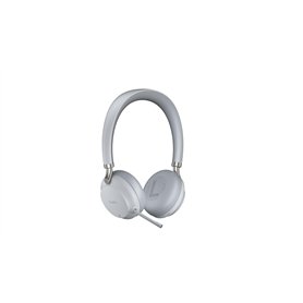 Yealink BH72 Teams + BHC76 Casque sans Fil Arceau Bureau/Centre d'appels USB Type-C Bluetooth Socle de Chargement Gris c